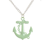 Pastel Anchor Necklace - Minimum Mouse