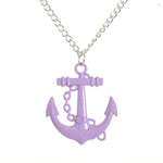 Pastel Anchor Necklace - Minimum Mouse