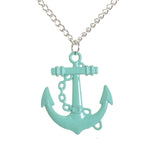 Pastel Anchor Necklace - Minimum Mouse