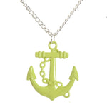Pastel Anchor Necklace - Minimum Mouse
