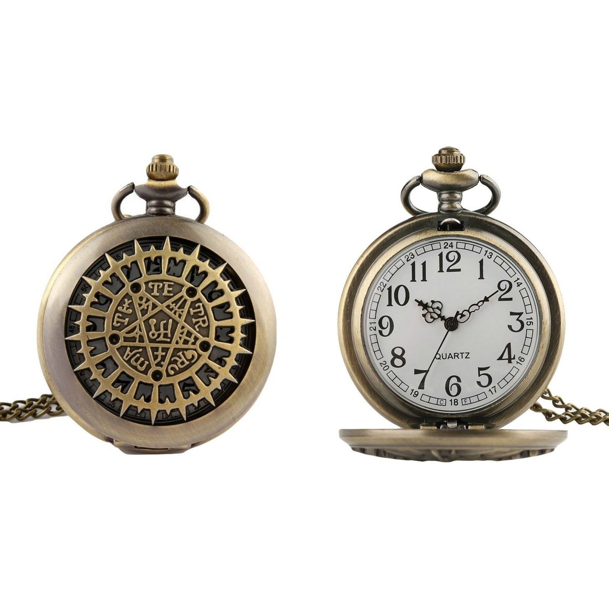 Pentagram Quartz Pocket Watch - Minimum Mouse