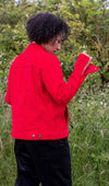 Pillarbox Red Cord Jacket by Run and Fly - Minimum Mouse