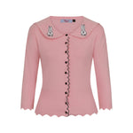 Pink Bunny Hop Cardigan by Banned Apparel - Minimum Mouse