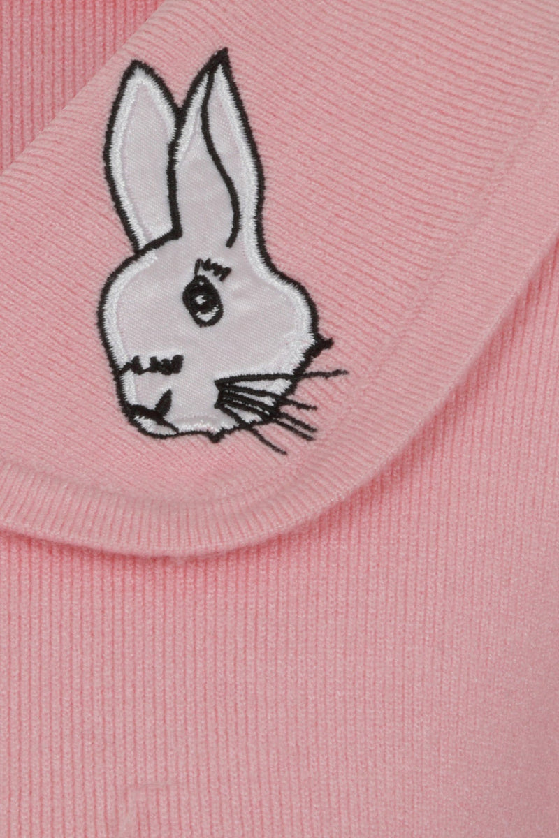 Pink Bunny Hop Cardigan by Banned Apparel - Minimum Mouse