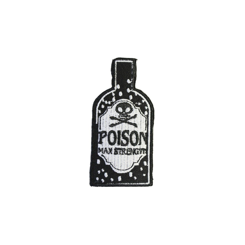 Poison Bottle Iron On Patch - Minimum Mouse