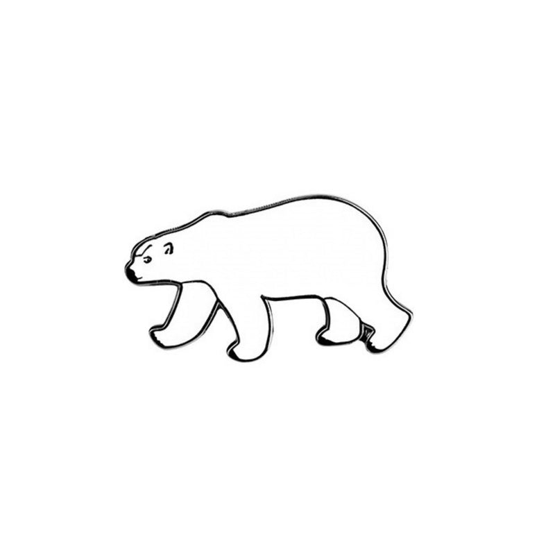 Polar Bear Lapel Pin Badge - Minimum Mouse