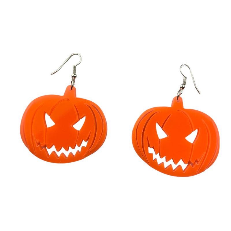 Halloween Pumpkin Earrings by Love Boutique