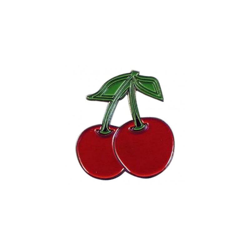 Red Cherries Enamel Lapel Pin Badge - Minimum Mouse