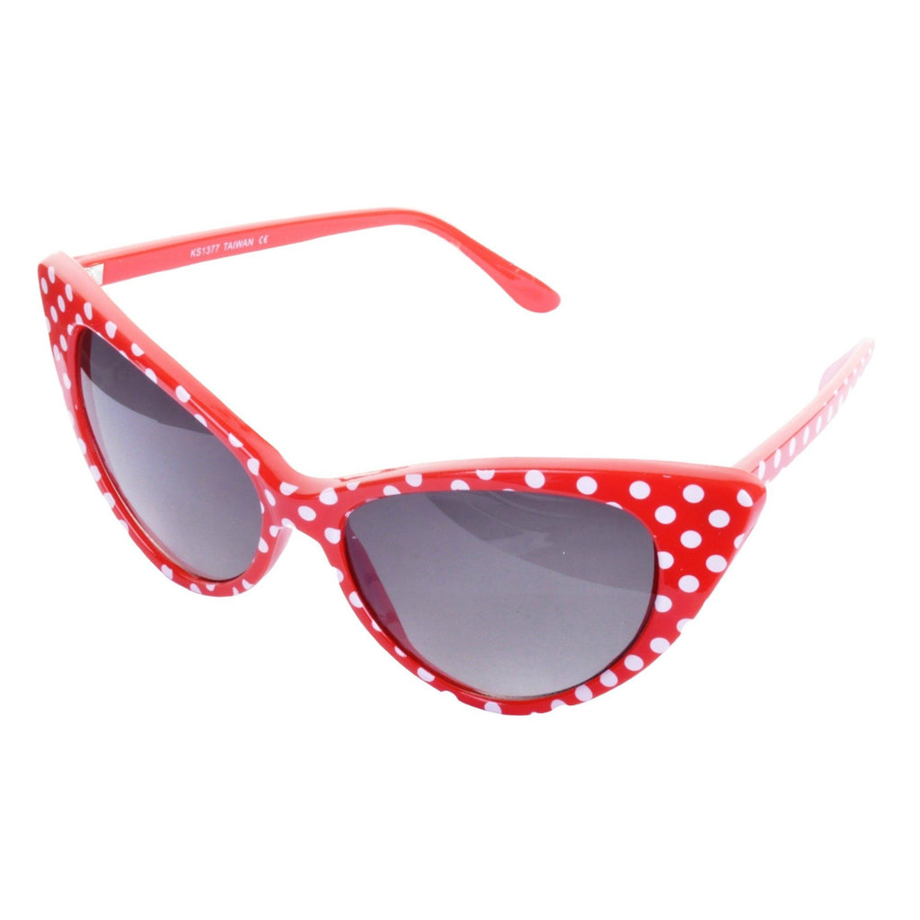 RENEE Polka Dot Cat's Eye Sunglasses - Minimum Mouse