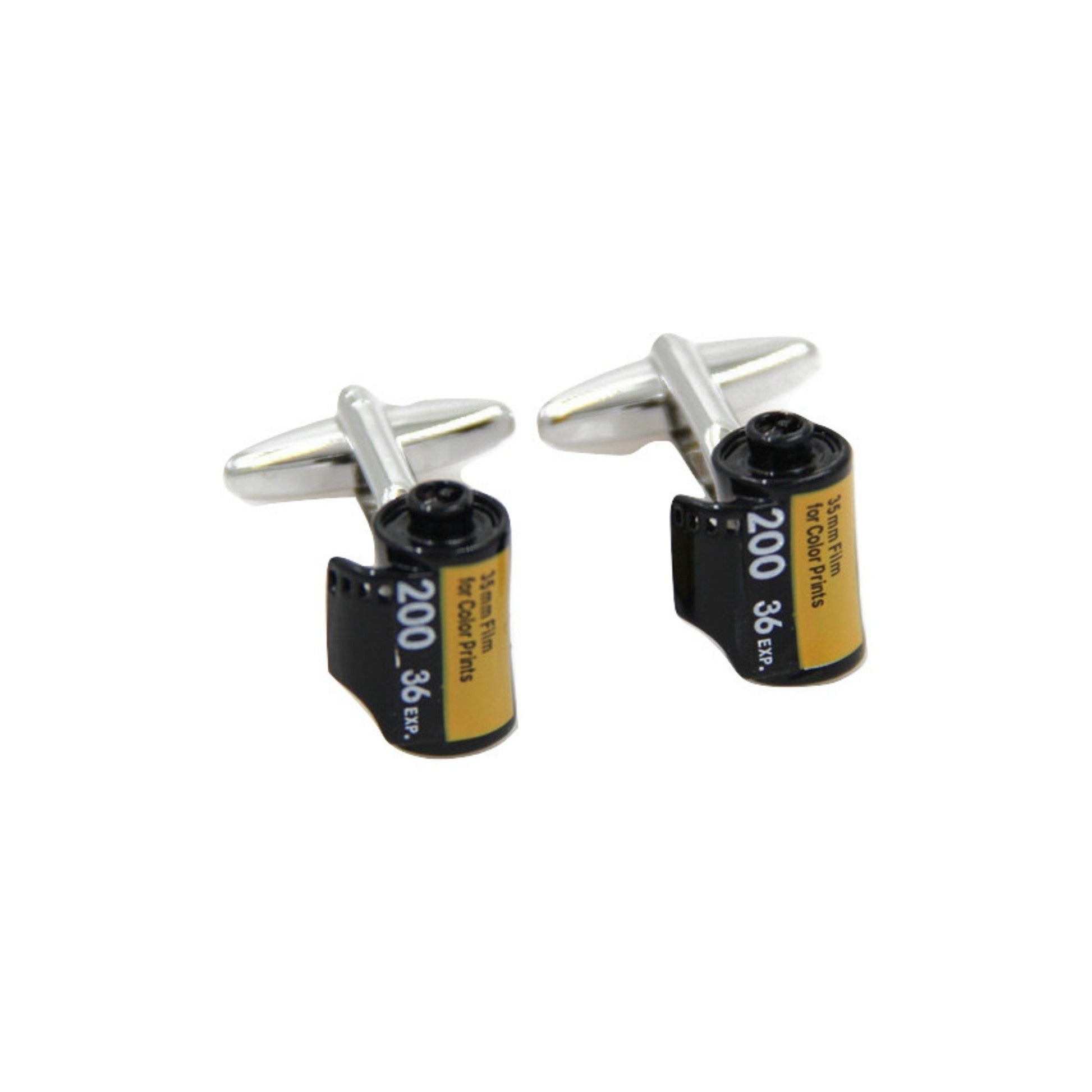 Retro Camera Film Cufflinks - Minimum Mouse