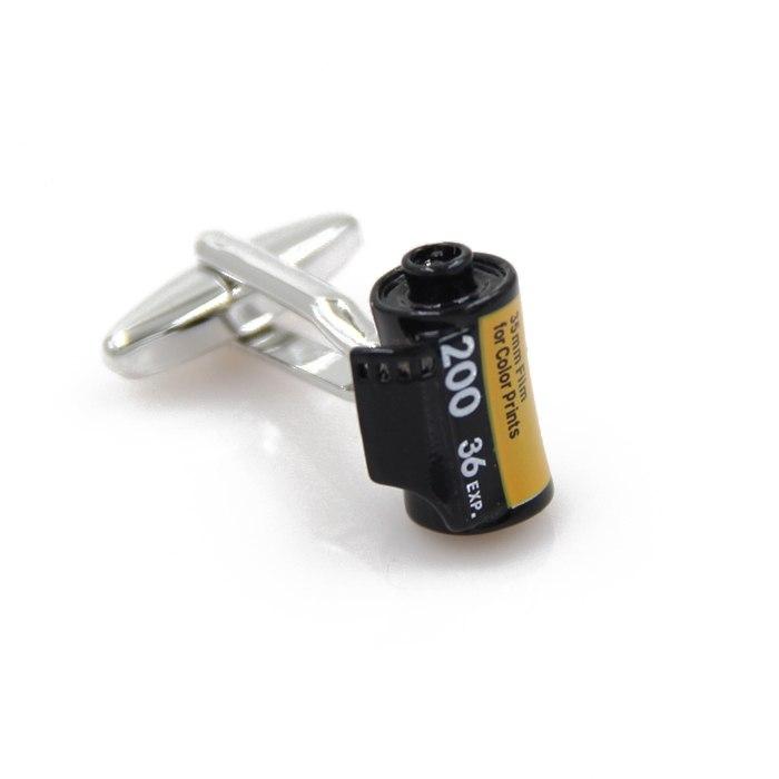 Retro Camera Film Cufflinks - Minimum Mouse