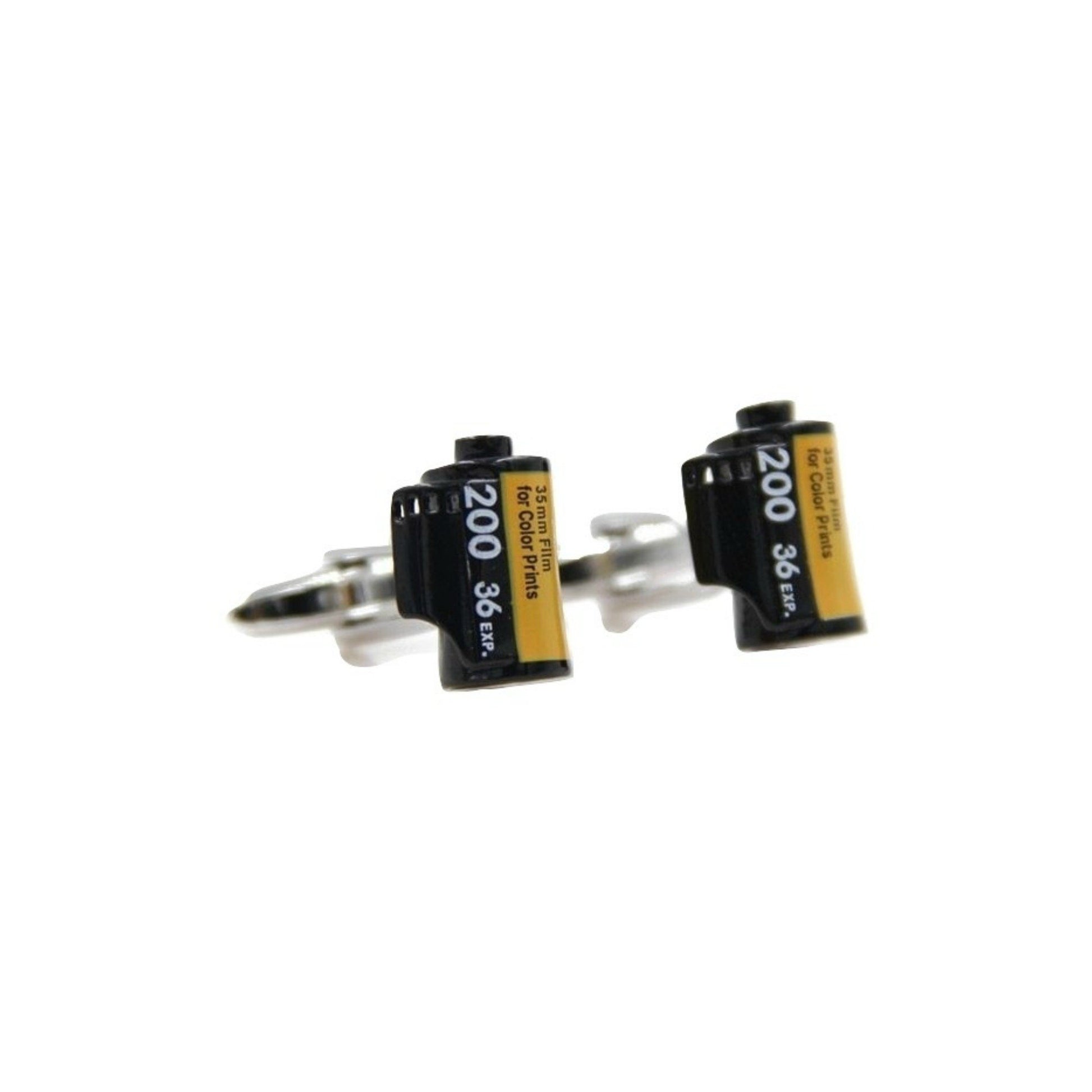Retro Camera Film Cufflinks - Minimum Mouse
