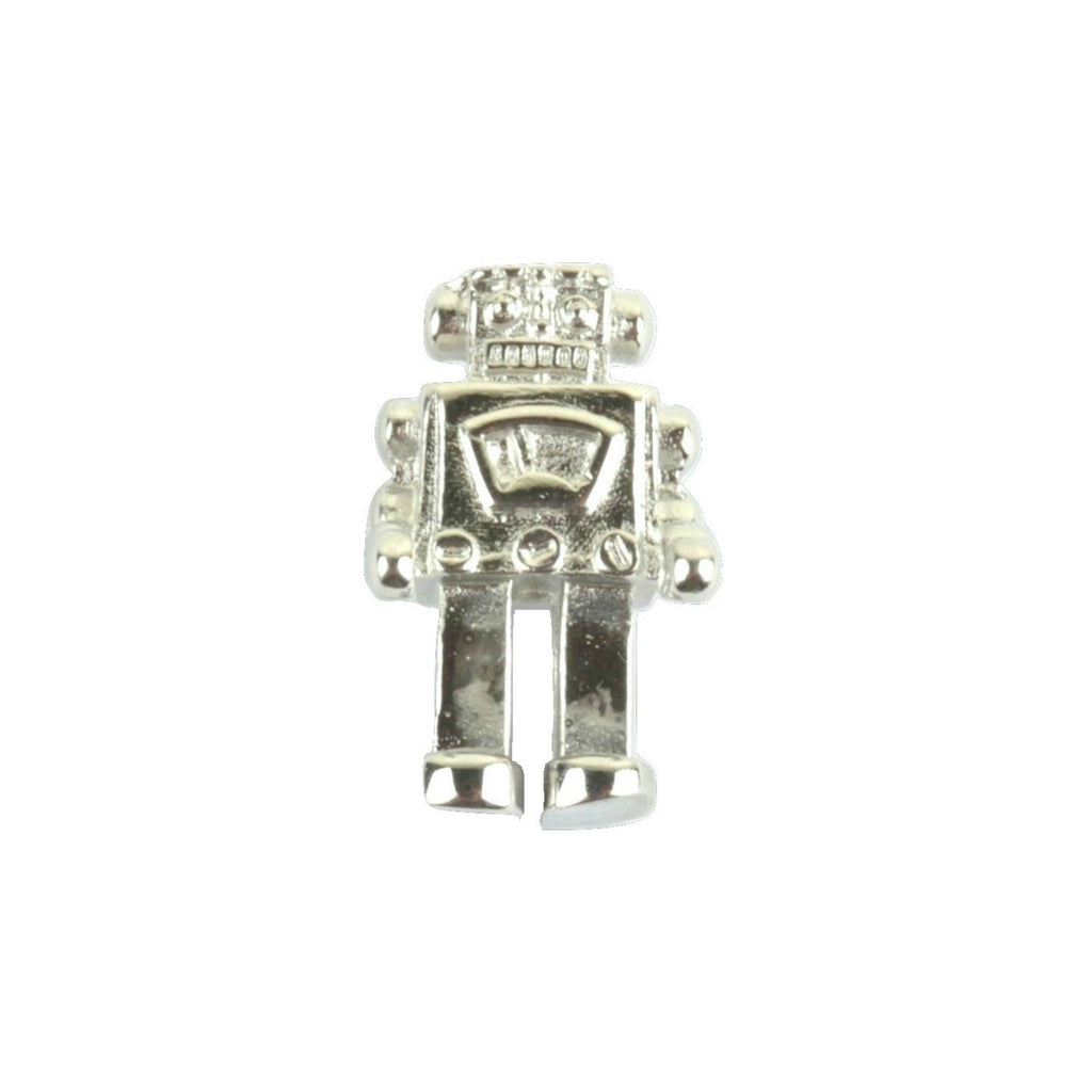 Retro Robot Lapel Pin Badge - Minimum Mouse