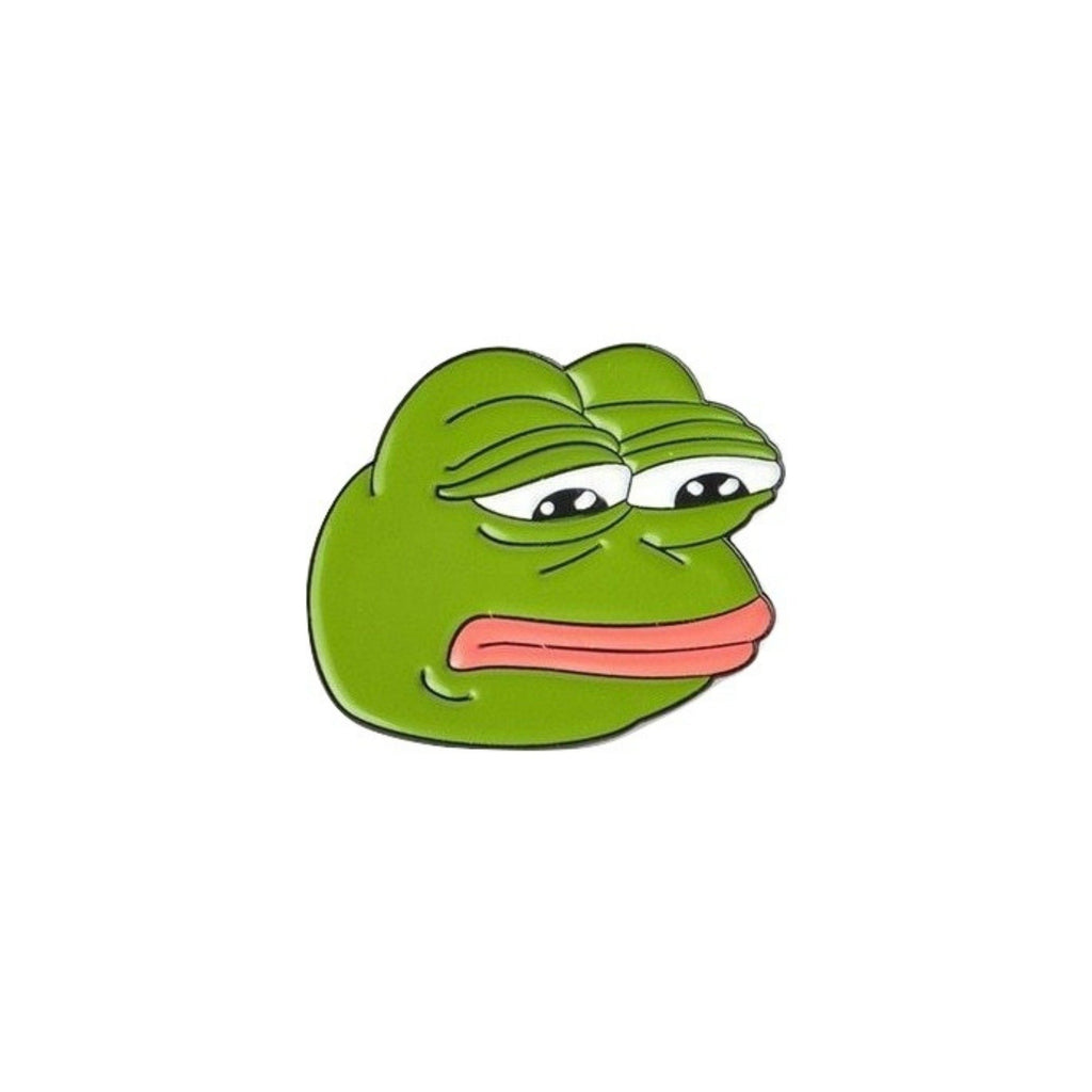 Sad Pepe The Frog Lapel Pin Badge - Minimum Mouse