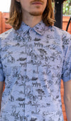 Safari Print Shirt by Run and Fly