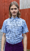 Safari Print Shirt by Run and Fly