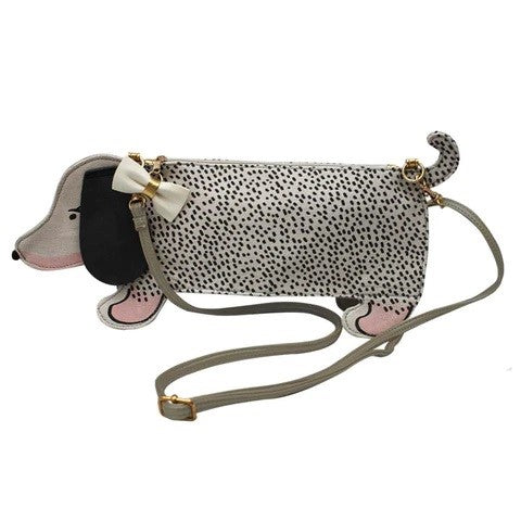 Sausage Dog Shoulder Bag by House of Disaster