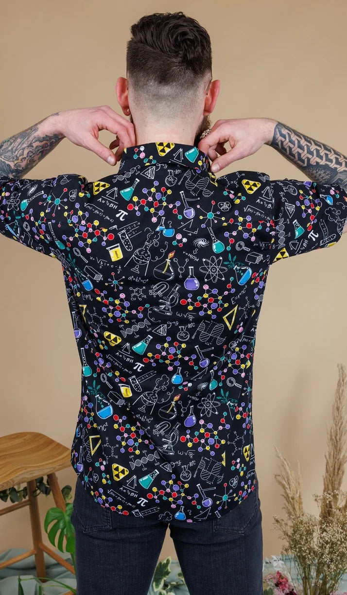 School of Science Print Shirt by Run and Fly