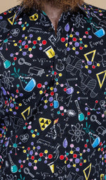 School of Science Print Shirt by Run and Fly