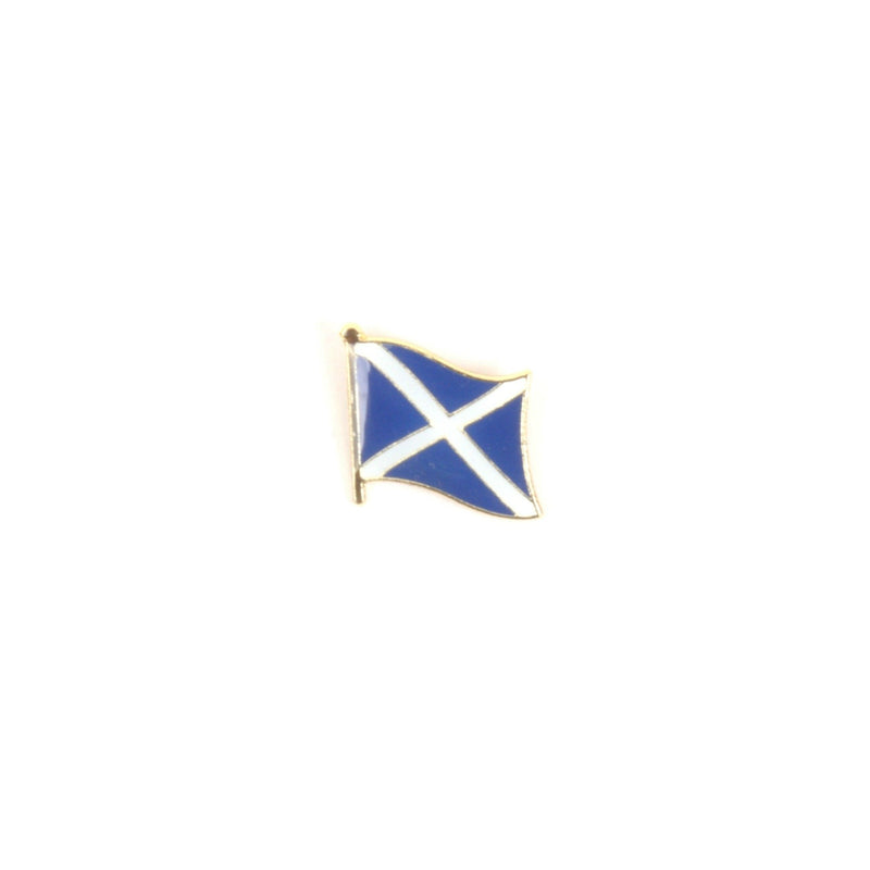 Scottish Flag Enamel Lapel Pin Badge - Minimum Mouse