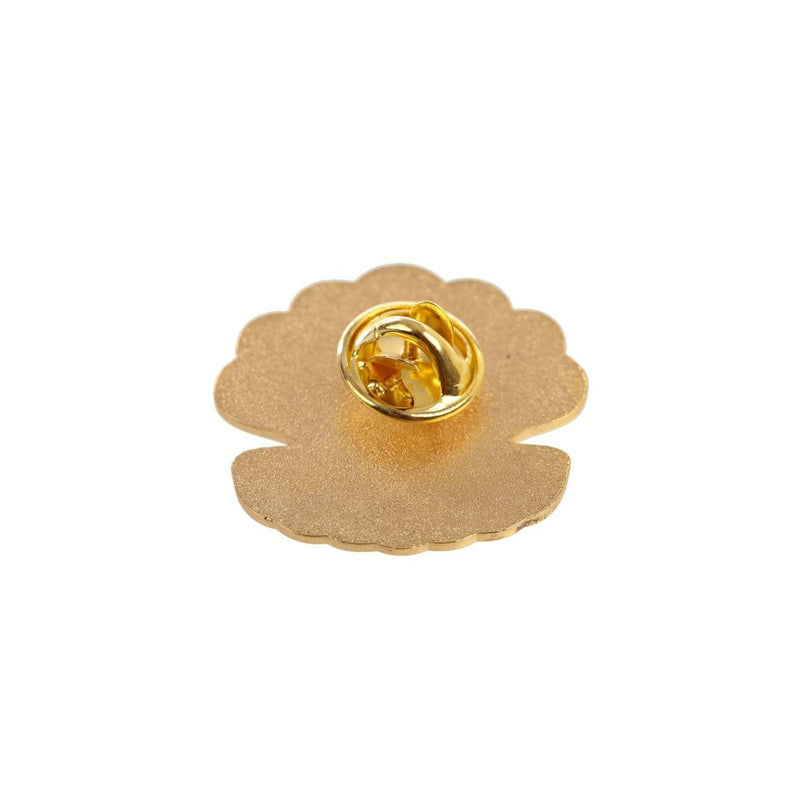 Seashell Pearl Enamel Lapel Pin Badge - Minimum Mouse