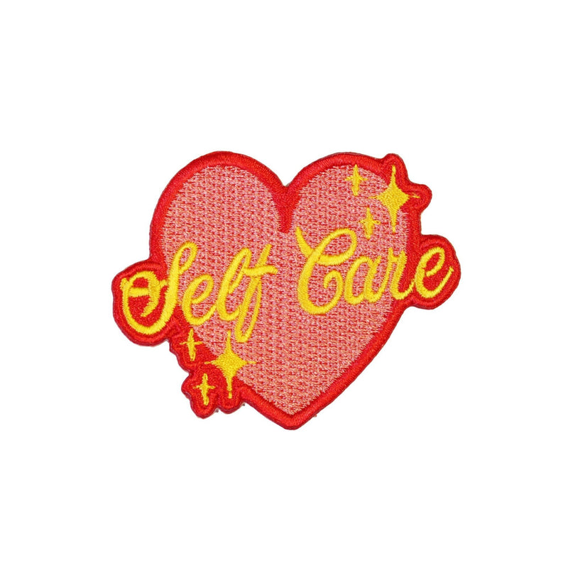 Self Care Iron On Patch - Minimum Mouse