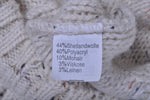 Shetland Wool Cable Knit Aran Jumper XL - Minimum Mouse