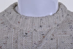 Shetland Wool Cable Knit Aran Jumper XL - Minimum Mouse