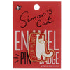 Simon's Cat Enamel Lapel Pin Badge - Minimum Mouse