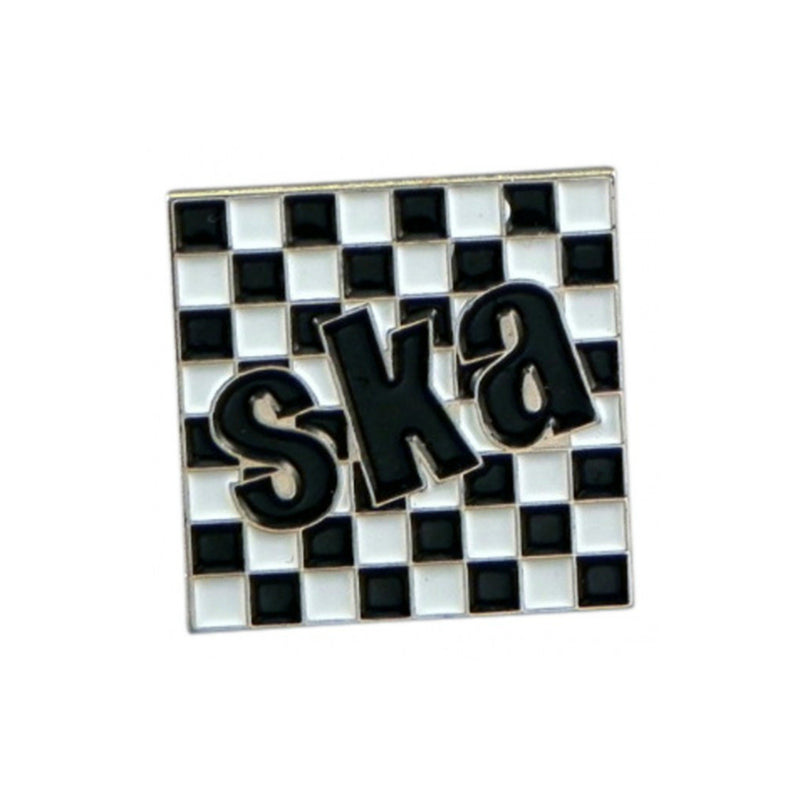 Ska Enamel Two Tone Lapel Pin Badge - Minimum Mouse