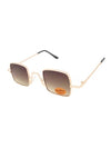 Small Metal Frame Square Sunglasses - Minimum Mouse