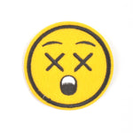 Smile Face Emoji Iron On Patch - Minimum Mouse