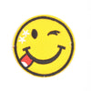 Smile Face Emoji Iron On Patch - Minimum Mouse