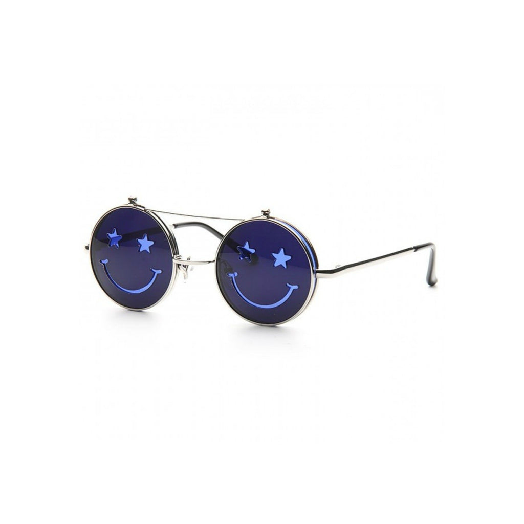 SMILEY Flip Up Face Sunglasses - Minimum Mouse