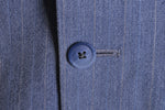 St Michael Blue Herringbone Tweed Suit 42R - Minimum Mouse