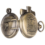 Steam Train Quartz Pocket Watch