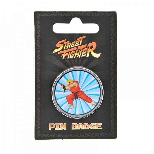 Street Fighter Ken Lapel Pin Badge - Minimum Mouse
