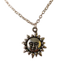 Silver Sun Necklace