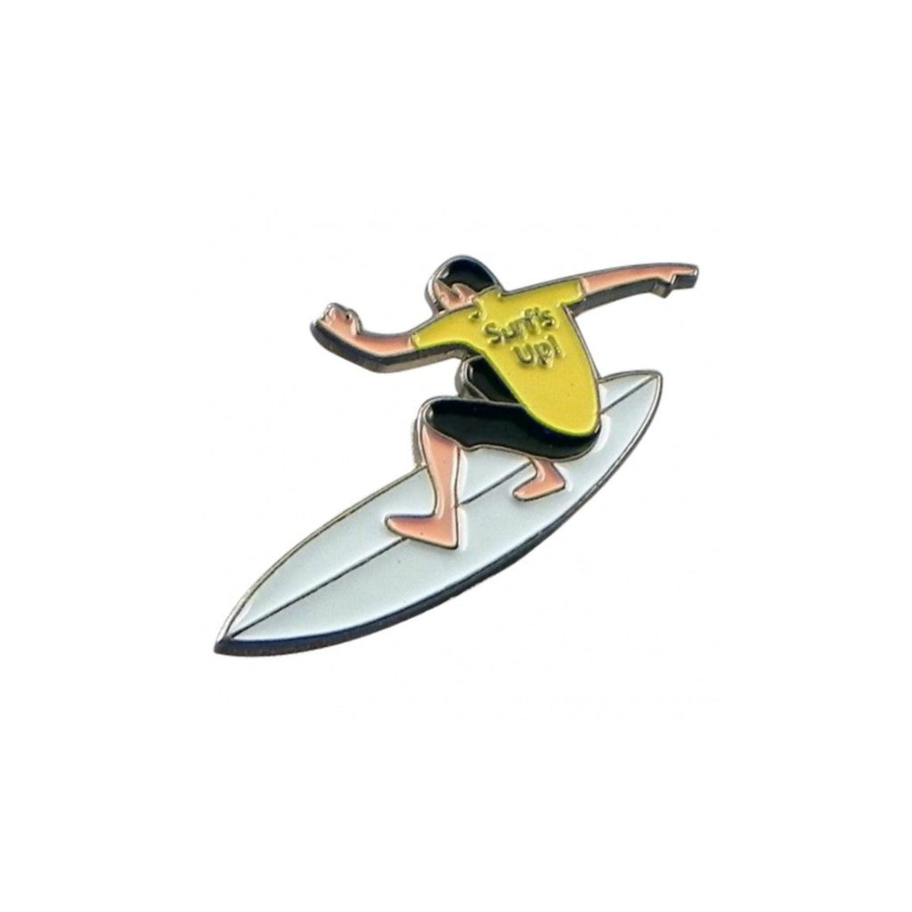 Surfer Enamel Lapel Pin Badge - Minimum Mouse