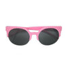 SUZIE Round Lens Polka Dot Cat's Eye Sunglasses - Minimum Mouse