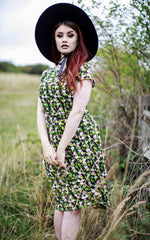 Swan Lake Print Dress by Run and Fly - Minimum Mouse