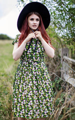 Swan Lake Print Dress by Run and Fly - Minimum Mouse