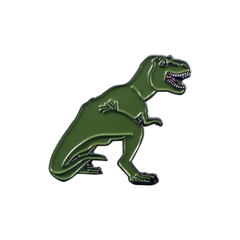 T Rex Dinosaur Enamel Lapel Pin Badge - Minimum Mouse