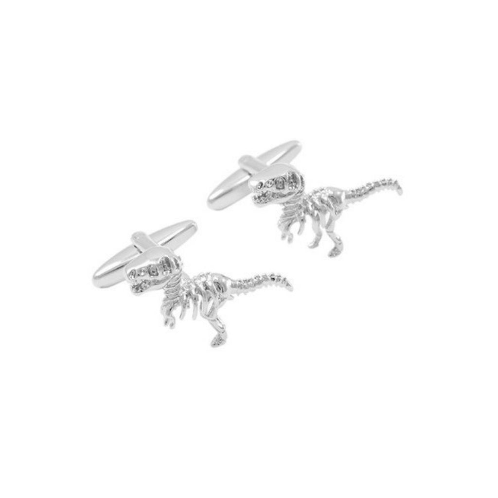 T Rex Dinosaur Skeleton Cufflinks - Minimum Mouse