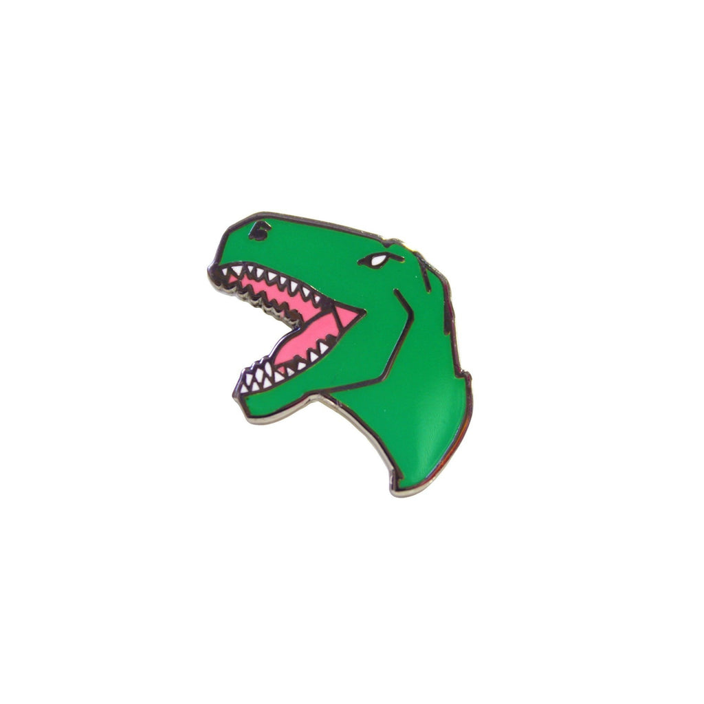 T Rex Enamel Dinosaur Lapel Pin Badge - Minimum Mouse