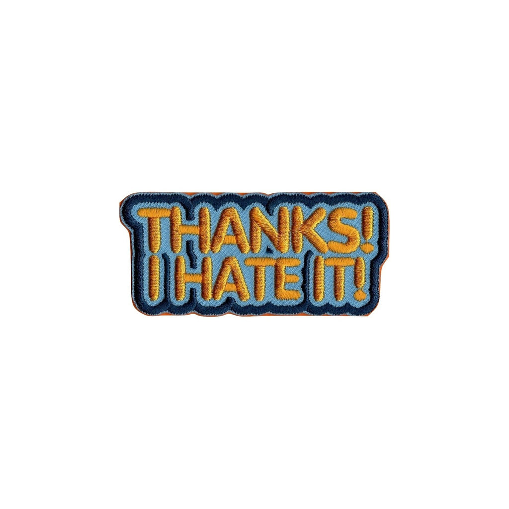 Thanks! I Hate It! Iron On Patch - Minimum Mouse