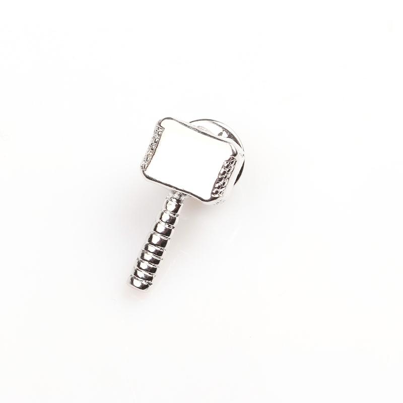 Thor Hammer Lapel Pin Badge - Minimum Mouse