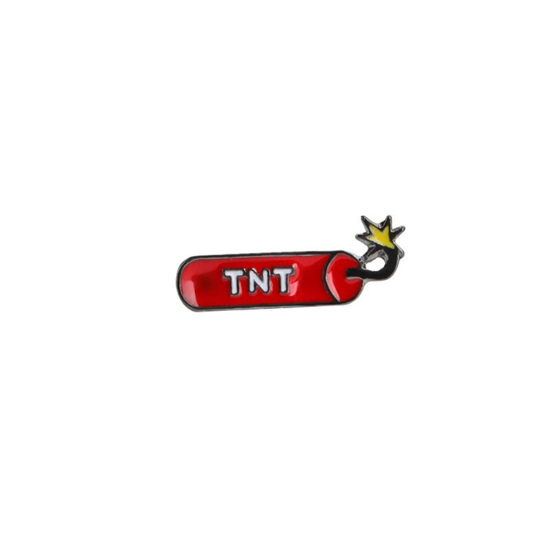 TNT Dynamite Stick Lapel Pin Badge - Minimum Mouse