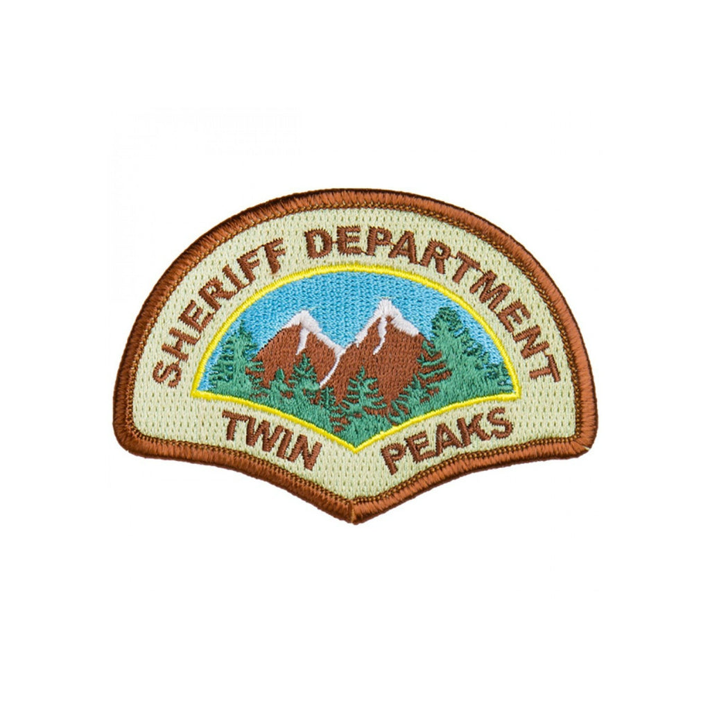 Twin Peaks Sheriff Department Iron On Police Patch - Minimum Mouse