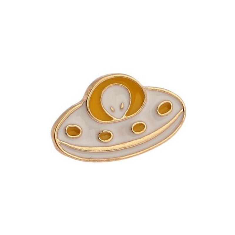 UFO Alien Space Lapel Pin Badge - Minimum Mouse